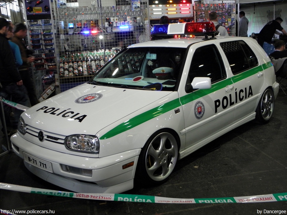 Volkswagen Golf III, fotó: Dancergee
Keywords: szlovák Szlovákia rendőr rendőrautó rendőrség