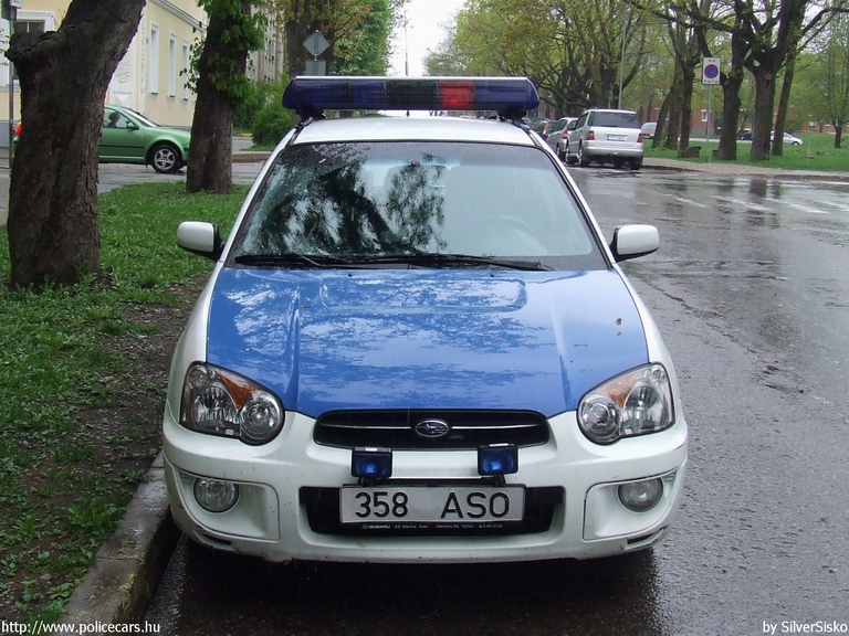 Subaru Impreza, fotó: SilverSisko
Keywords: észt Észtország rendőr rendőrautó rendőrség