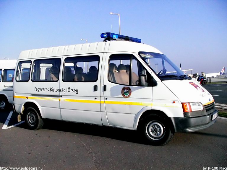 Ford Transit, Fegyveres Biztonsági Õrség, Budapest, fotó: R-100Maci
