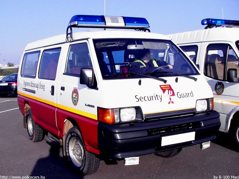 Mitsubishi L300, Fegyveres Biztonsági Õrség, Budapest, fotó: R-100Maci
