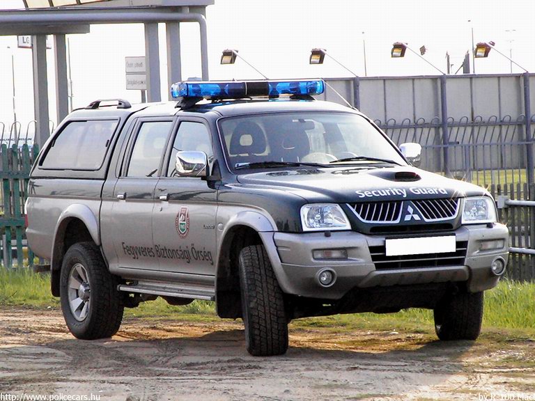 Mitsubishi L200, Fegyveres Biztonsági Õrség, Budapest, fotó: R-100Maci
