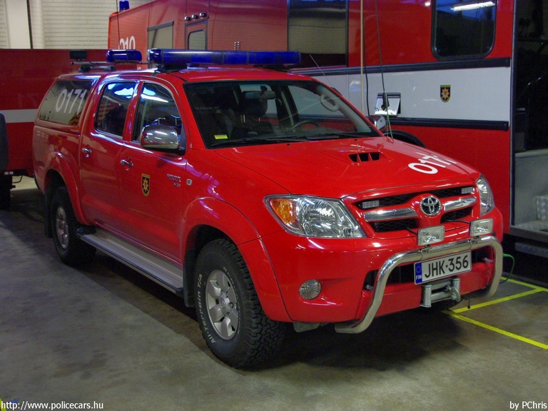 Toyota Hilux, Oulu, fotó: PChris
Keywords: finn Finnország tûzoltó tûzoltóautó tûzoltóság