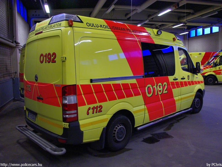 Mercedes-Benz Sprinter II, Oulu, fotó: PChris
Keywords: finn Finnország mentő mentőautó