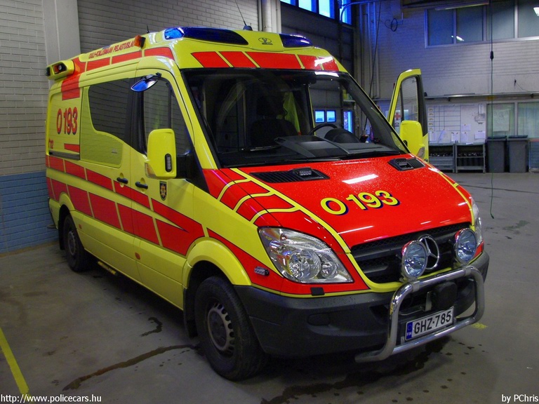 Mercedes-Benz Sprinter II, Oulu, fotó: PChris
Keywords: finn Finnország mentő mentőautó