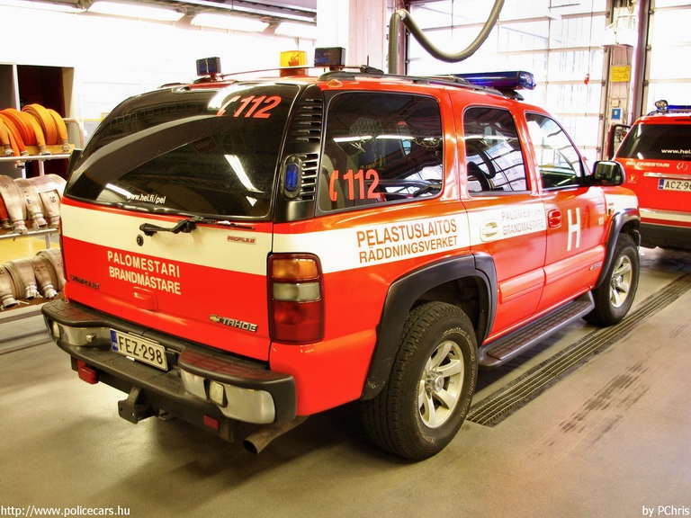 Chevrolet Tahoe, Helsinki, fotó: PChris
Keywords: finn Finnország tûzoltó tûzoltóautó tûzoltóság