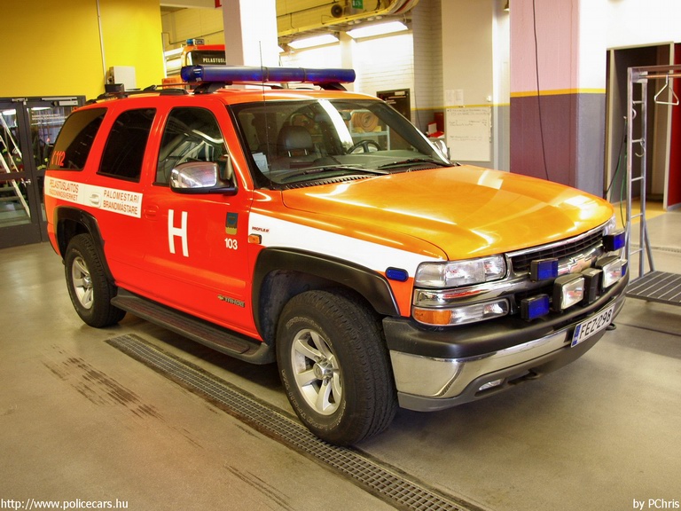 Chevrolet Tahoe, Helsinki, fotó: PChris
Keywords: finn Finnország tûzoltó tûzoltóautó tûzoltóság