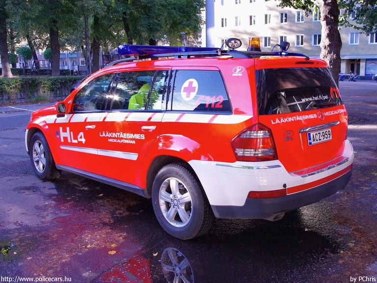 Mercedes-Benz GL 320 CDI, Helsinki, fotó: PChris
Keywords: finn Finnország mentő mentőautó