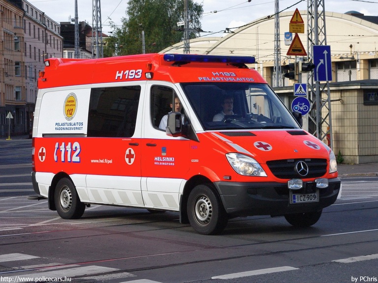 Mercedes-Benz Sprinter II, Helsinki, fotó: PChris
Keywords: finn Finnország mentő mentőautó