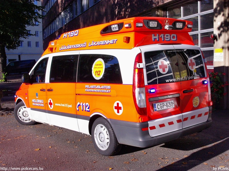 Mercedes-Benz Vito 115 CDi, Helsinki, fotó: PChris
Keywords: finn Finnország mentő mentőautó