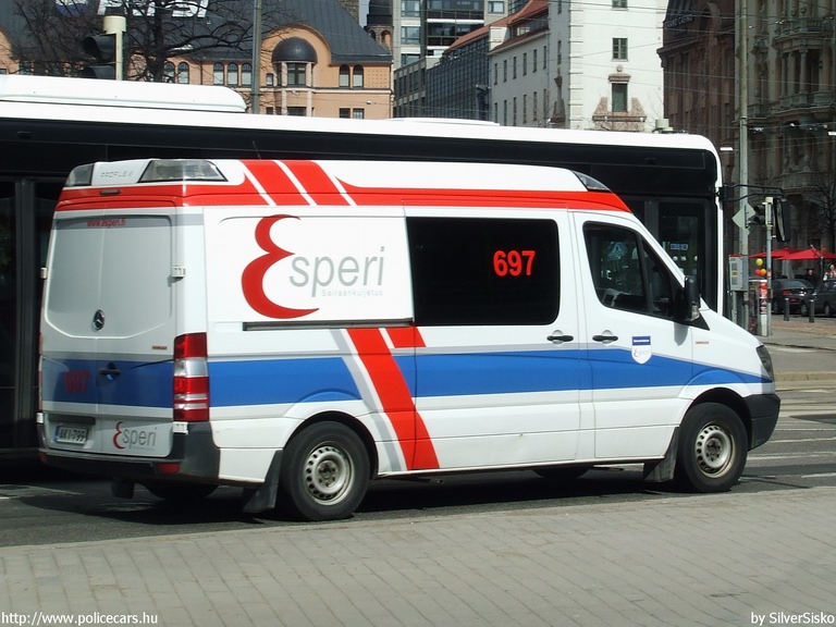 Mercedes-Benz Sprinter II, fotó: SilverSisko
Keywords: mentő mentőautó finn Finnország