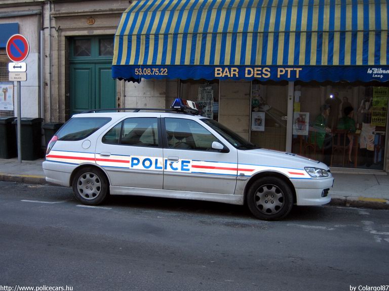Peugeot 306, fotó: Colargol87
Keywords: rendőr rendőrautó rendőrség Franciaország francia