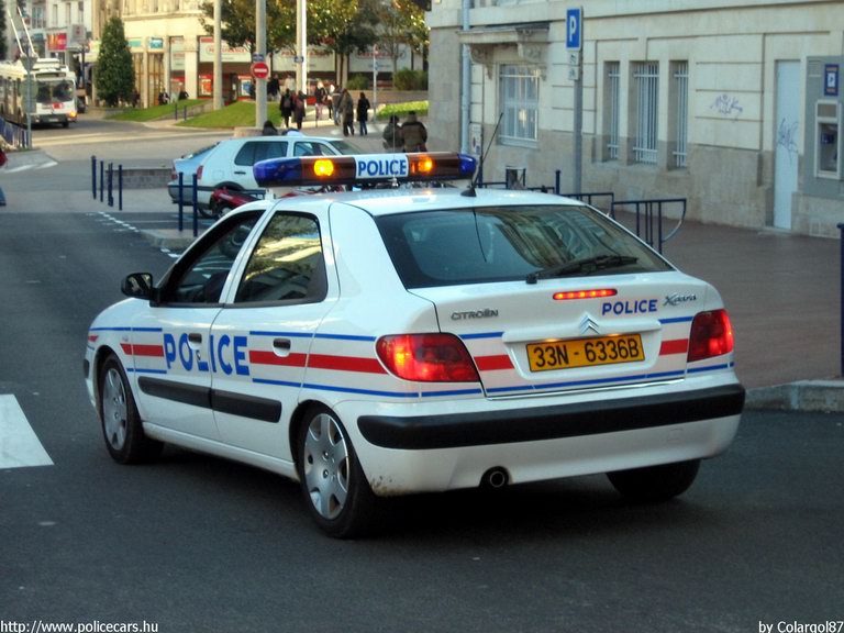 Citroen Xsara, fotó: Colargol87
Keywords: rendőr rendőrautó rendőrség Franciaország francia