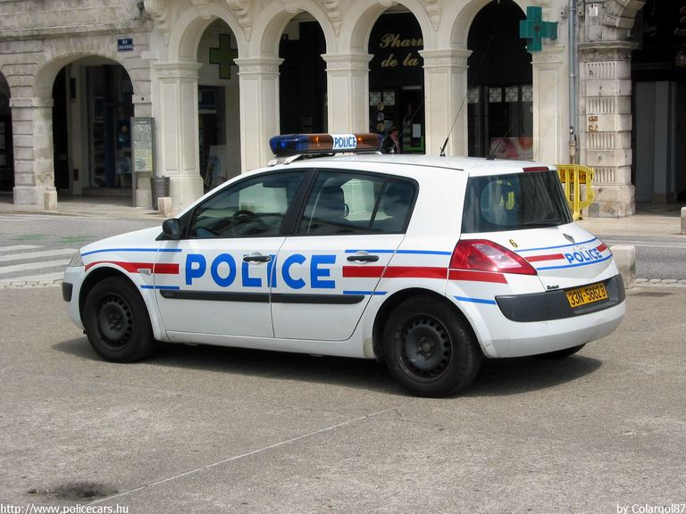 Renault Megane, fotó: Colargol87
Keywords: rendőr rendőrautó rendőrség Franciaország francia