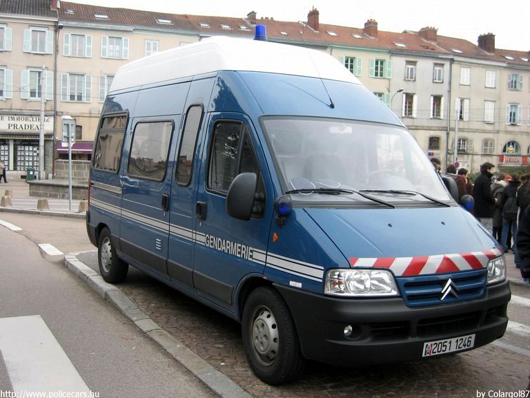 Citroen Jumper, fotó: Colargol87
Keywords: rendőr rendőrautó rendőrség Franciaország francia Gendarmerie csendőrség