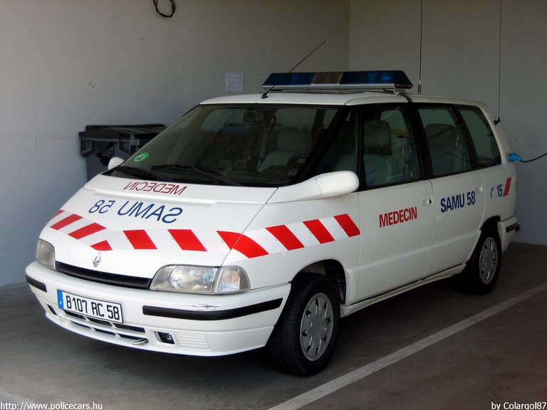 Renault Espace, fotó: Colargol87
Keywords: mentő mentőautó Franciaország francia