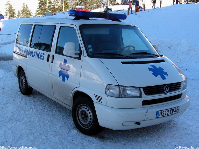 VW Transporter T4, fotó: Plavecz János
Keywords: mentő mentőautó Franciaország francia