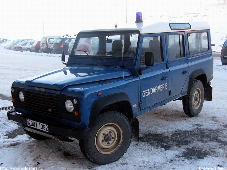 Land Rover Defender, fotó: Plavecz János
Keywords: rendőr rendőrautó rendőrség Franciaország francia Gendarmerie csendőrség