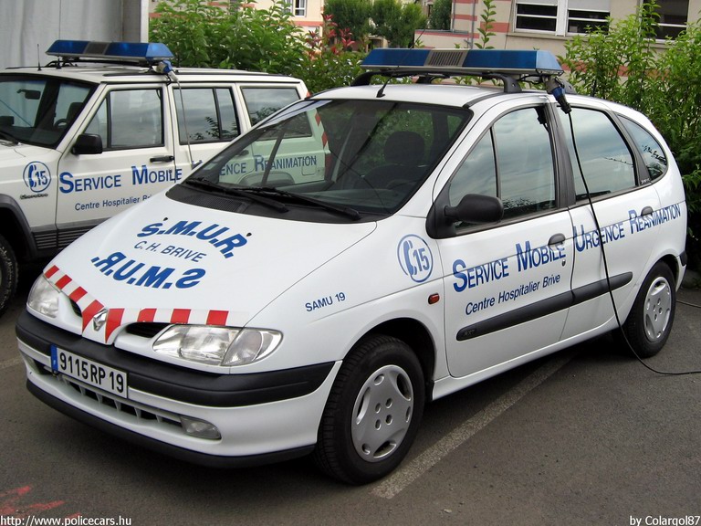 Renault Megane Scenic, fotó: Colargol87
Keywords: mentő mentőautó Franciaország francia