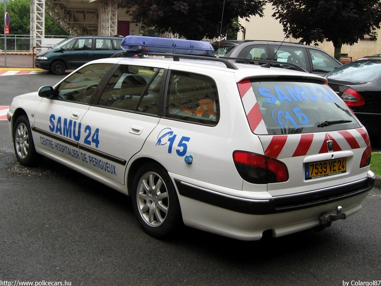 Peugeot 406, fotó: Colargol87
Keywords: mentő mentőautó Franciaország francia