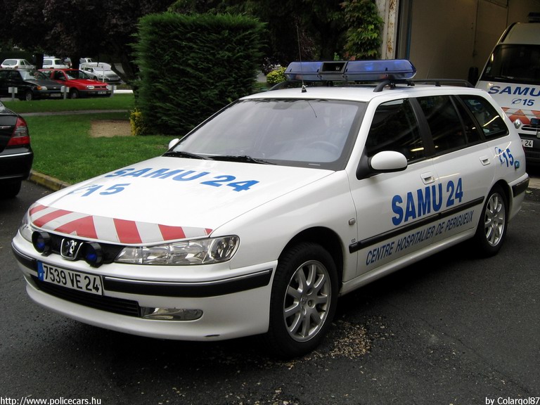 Peugeot 406, fotó: Colargol87
Keywords: mentő mentőautó Franciaország francia