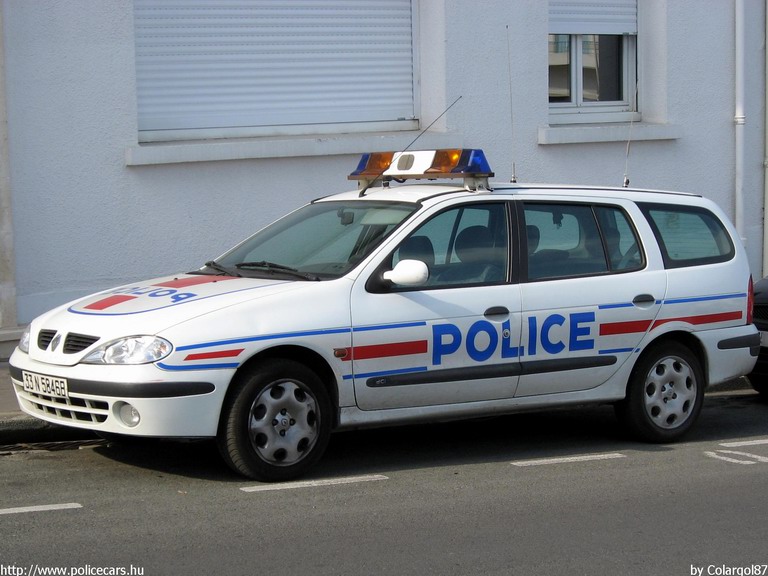 Renault Megane, fotó: Colargol87
Keywords: rendőr rendőrautó rendőrség Franciaország francia