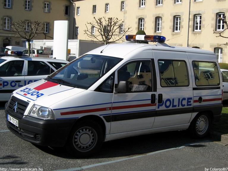 Citroen Jumpy, fotó: Colargol87
Keywords: rendőr rendőrautó rendőrség Franciaország francia