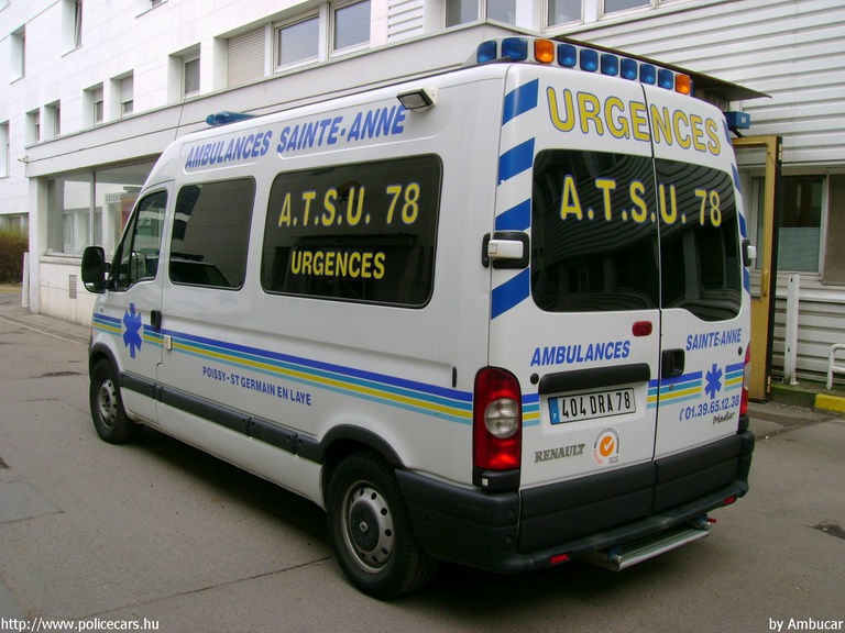 Renault Master, fotó: Ambucar
Keywords: mentő mentőautó francia Franciaország