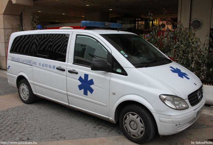 Mercedes-Benz Vito II, fotó: BakosPhoto
Keywords: mentő mentőautó francia Franciaország