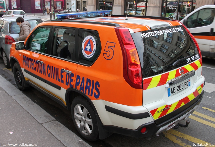 Nissan X-Trail, fotó: BakosPhoto
Keywords: polgári védelem francia Franciaország