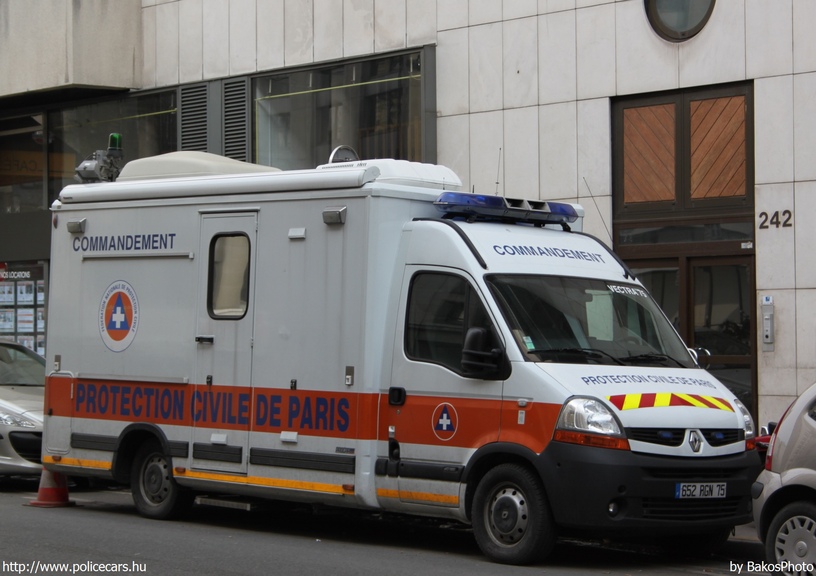 Renault Master, fotó: BakosPhoto
Keywords: polgári védelem francia Franciaország