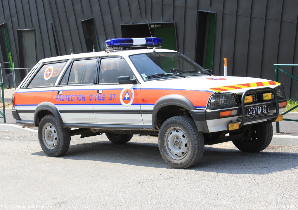 Peugeot 505 Dangel 4x4, fotó: Colargol87
Keywords: francia Franciaország polgári védelem PV