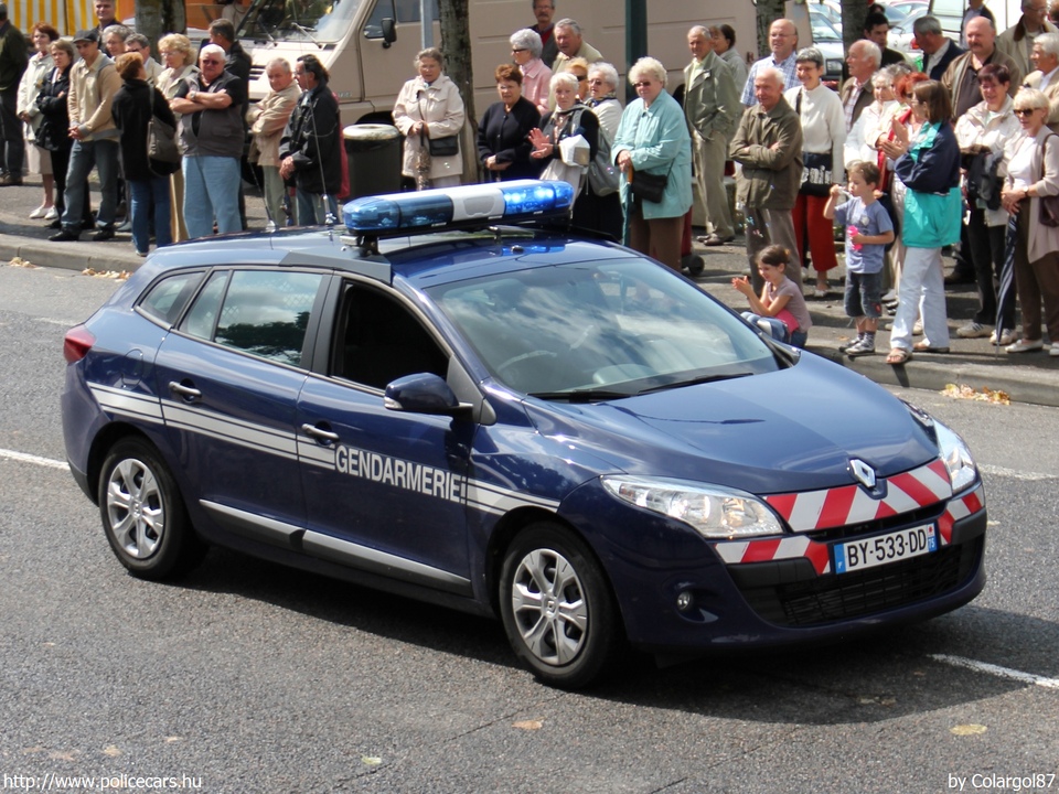 Renault Mégane Break, fotó: Colargol87
Keywords: francia Franciaország rendőr rendőrautó rendőrség