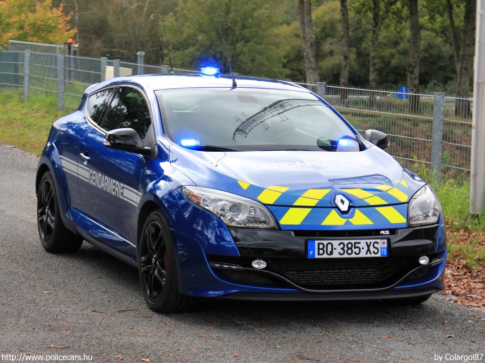Renault Mégane RS, fotó: Colargol87
Keywords: francia Franciaország rendőr rendőrautó rendőrség
