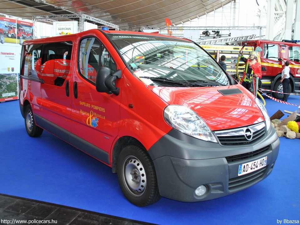 Opel Vivaro, fotó: Bbazsa
Keywords: francia tûzoltó tûzoltóautó tûzoltóság Franciaország