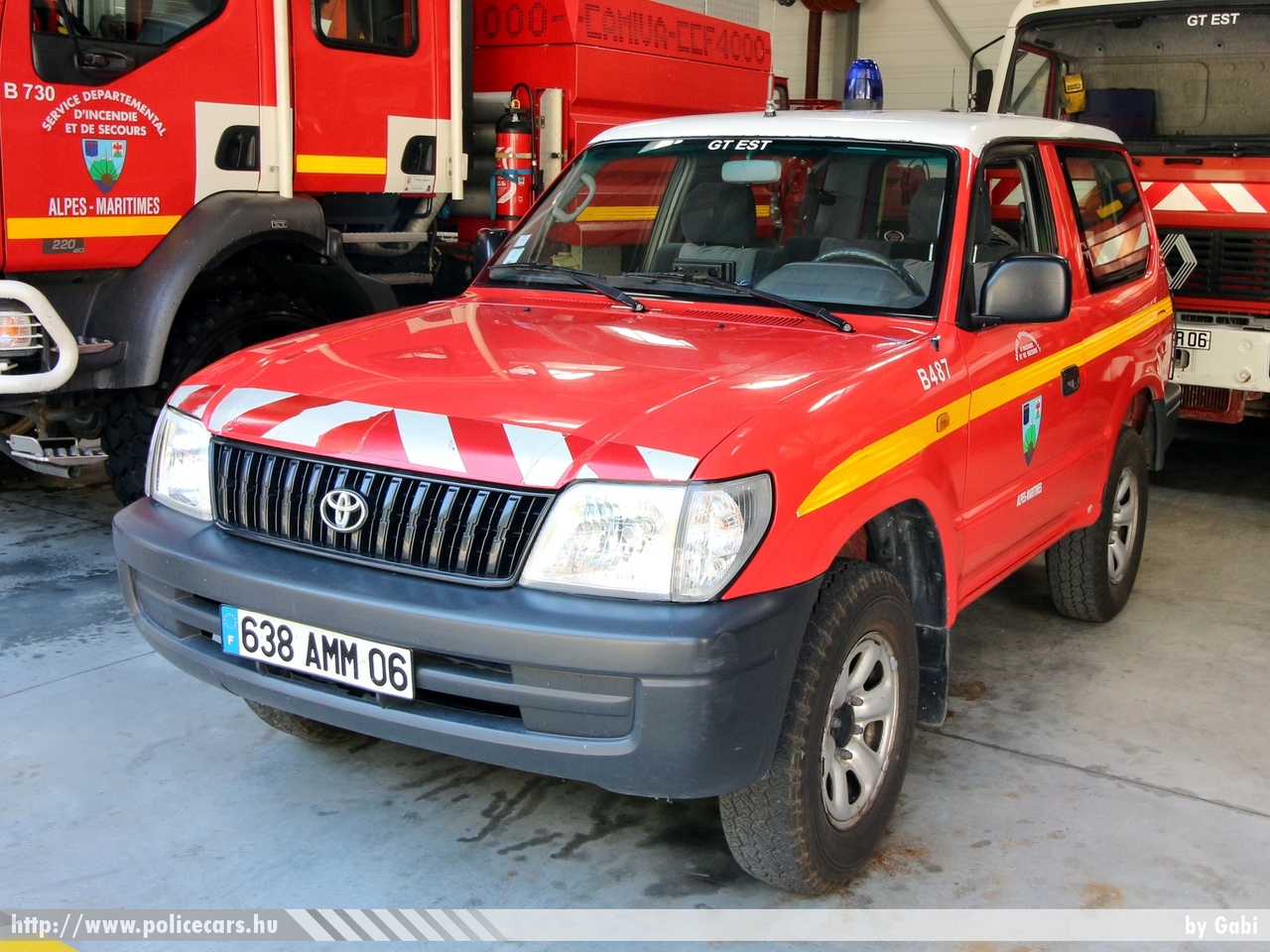 Toyota Land Cruiser, fotó: Gabi
Keywords: francia tûzoltó tûzoltóautó tûzoltóság Franciaország