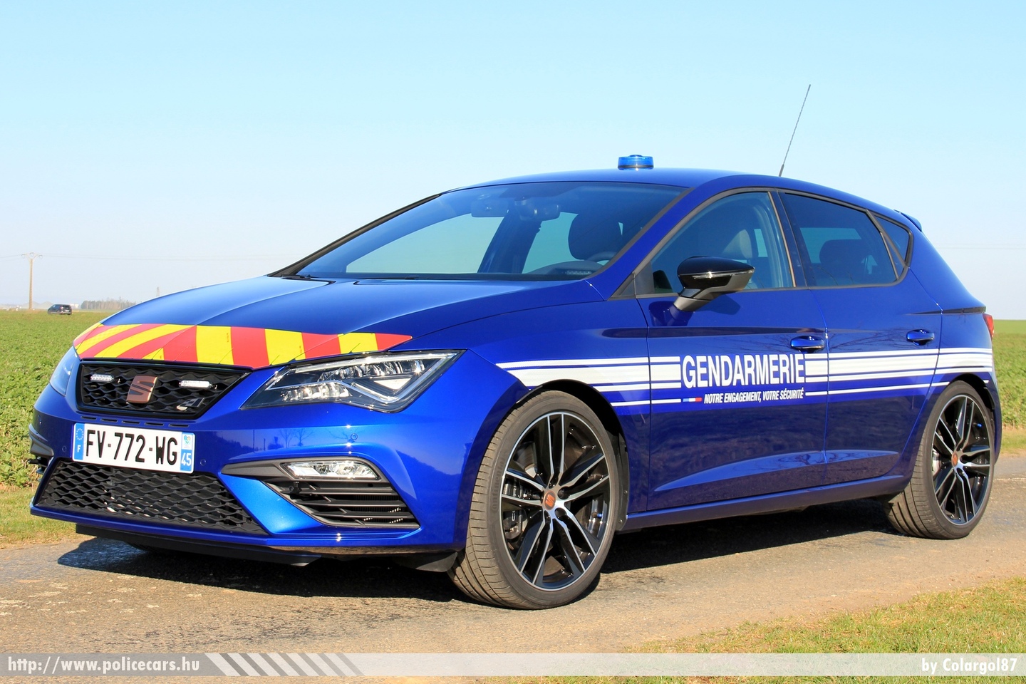 Seat Leon Cupra, National Gendarmerie (csendõrség), fotó: Colargol87
Keywords: francia Franciaország rendőr rendőrautó rendőrség french France police policecar