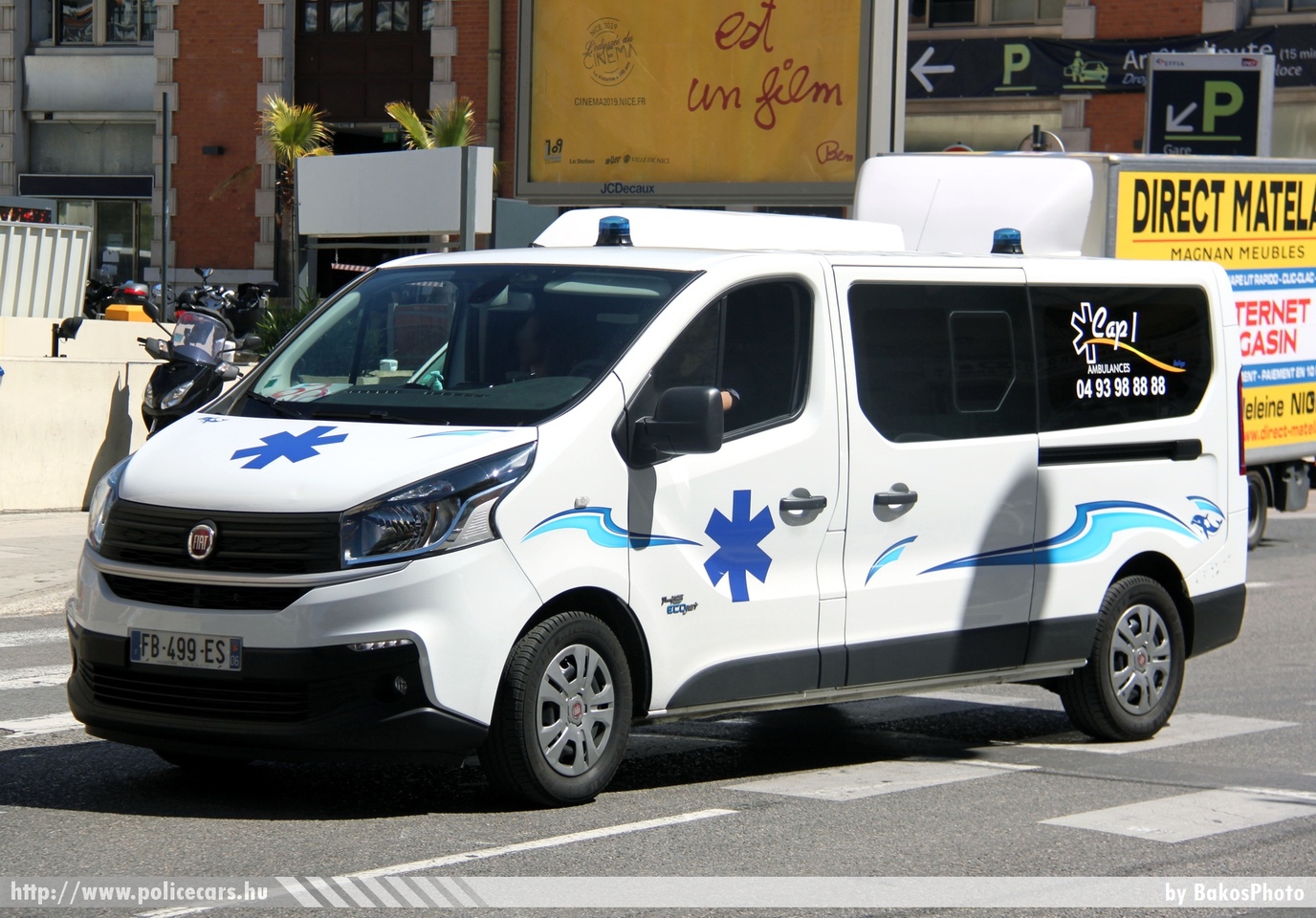 Fiat Ducato, Ambulances Esculape Sos, Nizza, fotó: BakosPhoto
Keywords: mentő mentőautó francia Franciaország french France ambulance