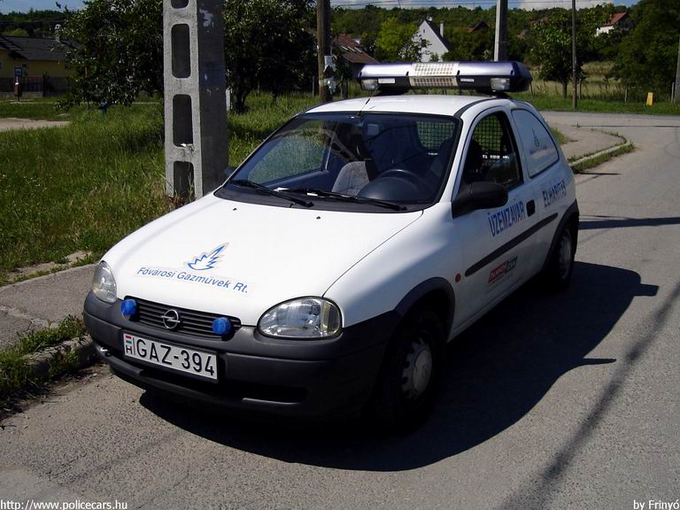 Opel Corsa, Budapest, Fõvárosi Gázmûvek, fotó: Frinyó
Keywords: gáz gázmûvek GAZ-394