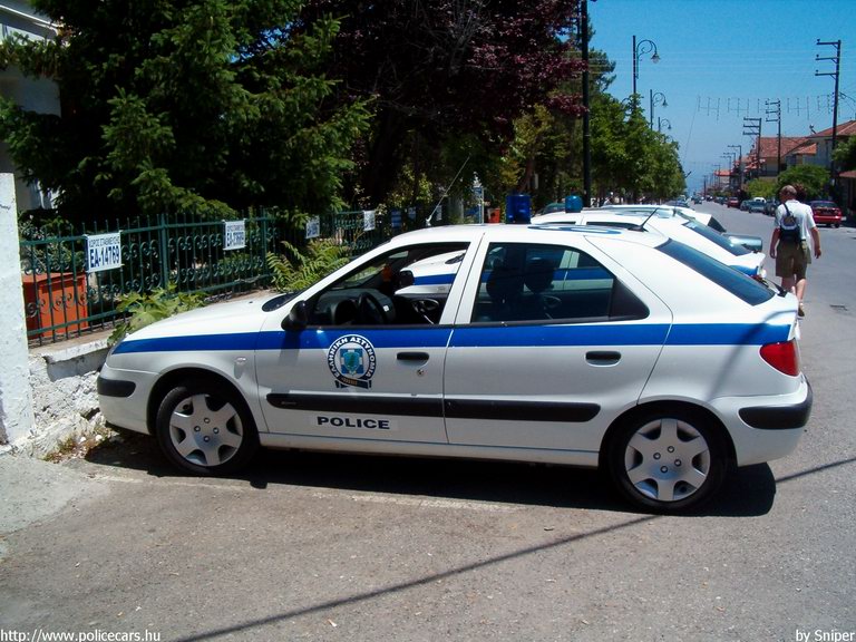 Citroen Xsara, fotó: sniper
Keywords: rendőr rendőrautó rendőrség Görögország görög