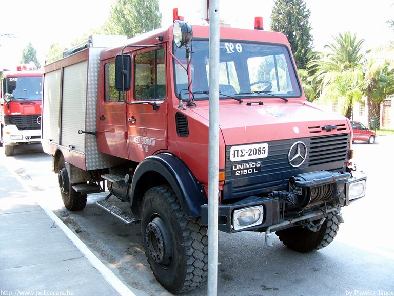 Mercedes Unimog 2150L, fotó: Plavecz János
Keywords: tûzoltó tûzoltóautó tûzoltóság Görögország görög