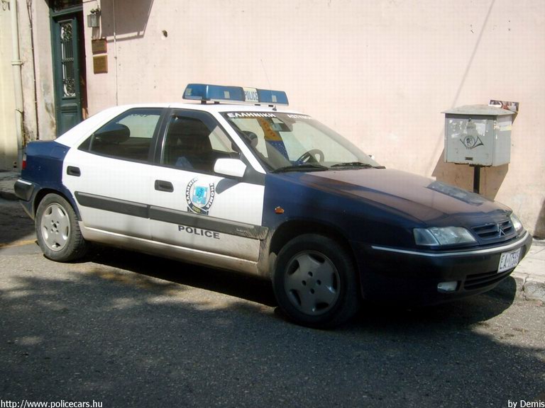 Citroen Xantia, fotó: Demis
Keywords: rendőr rendőrautó rendőrség Görögország görög