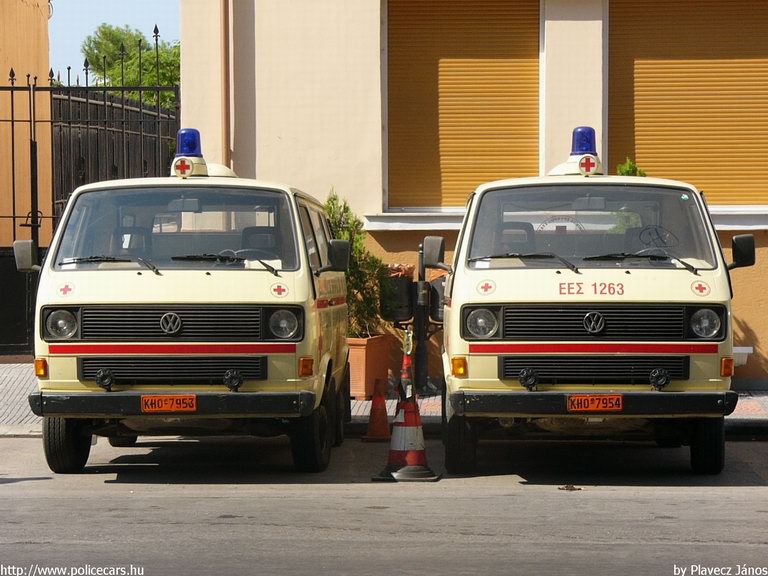 Volkswagen Transporter T3, fotó: Plavecz János
Keywords: mentő mentőautó Görögország görög