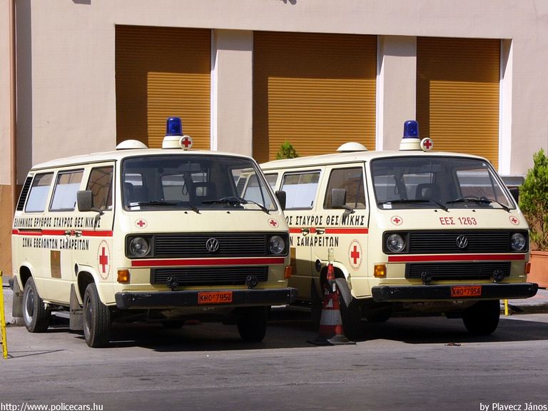 Volkswagen Transporter T3, fotó: Plavecz János
Keywords: mentő mentőautó Görögország görög