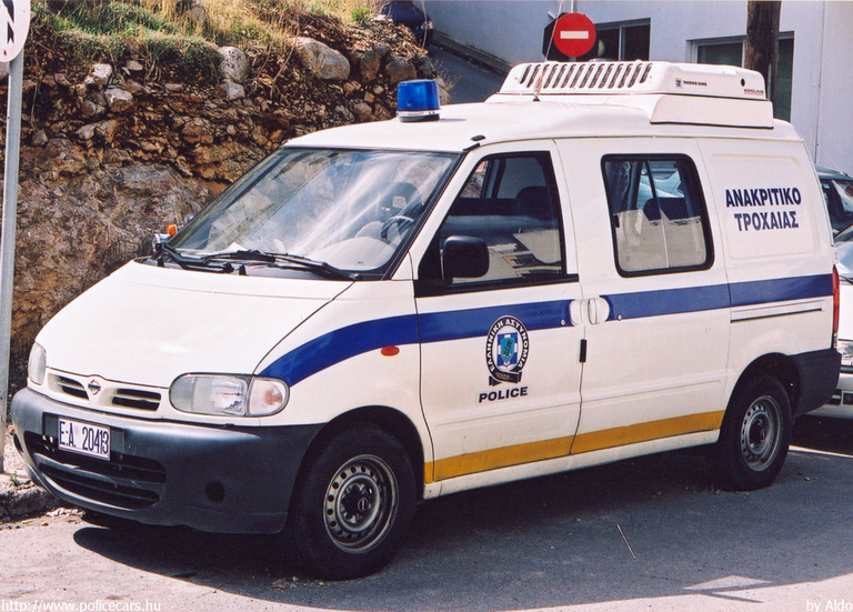 Nissan Serena, fotó: Aldo
Keywords: görög Görögország rendőr rendőrség rendőrautó