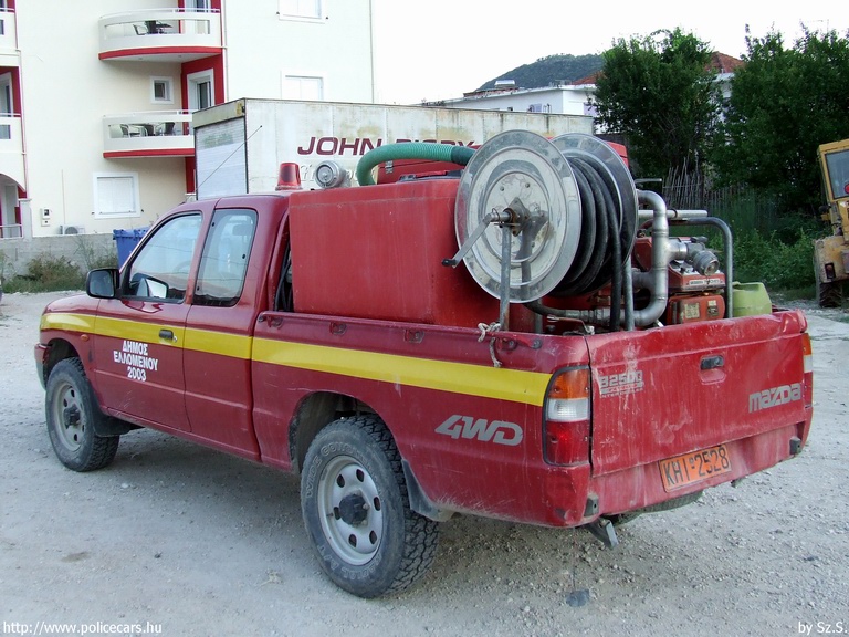 Mazda B2500, fotó: Sz.S.
Keywords: tûzoltó tûzoltóautó tûzoltóság Görögország görög