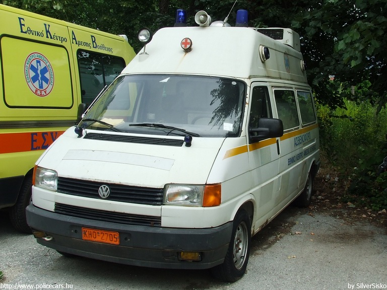 Volkswagen Transporter T4, fotó: SilverSisko
Keywords: mentő mentőautó Görögország görög