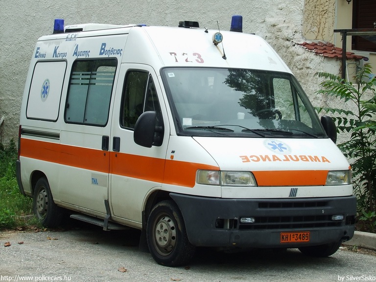 Fiat Ducato, fotó: SilverSisko
Keywords: mentő mentőautó Görögország görög