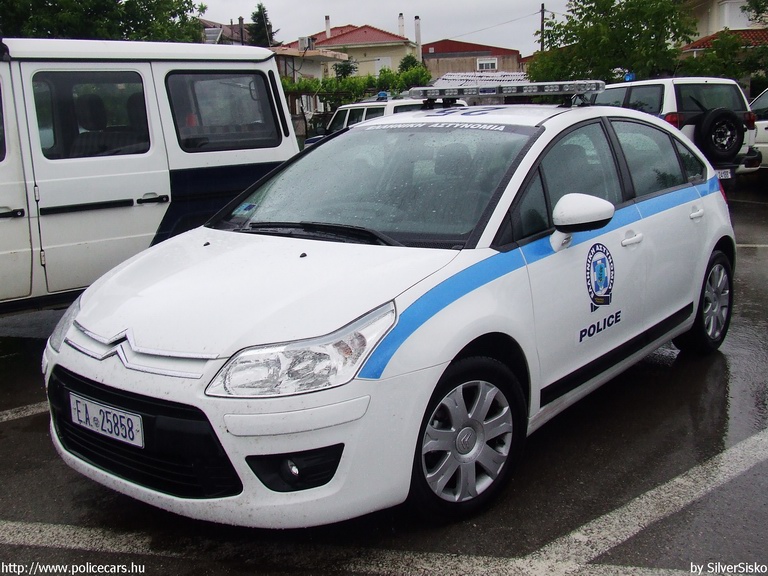 Citroen C4, fotó: SilverSisko
Keywords: rendőr rendőrautó rendőrség görög Görögország