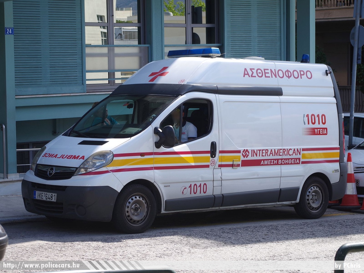 Opel Vivaro, fotó: PChris
Keywords: görög Görögország mentő mentőautó Greece greek ambulance