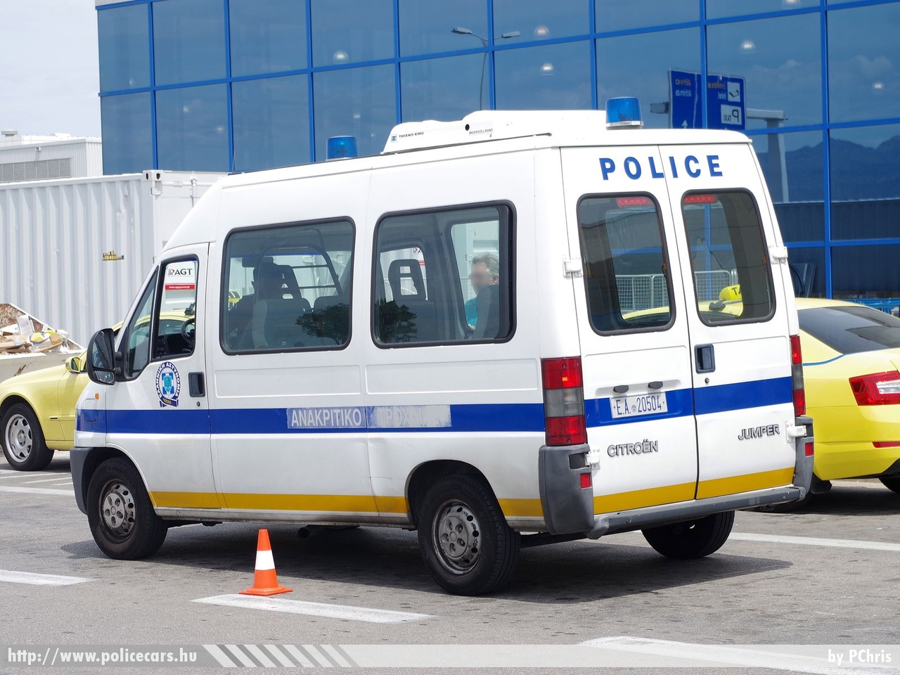 Citroen Jumper, fotó: PChris
Keywords: görög Görögország rendőr rendőrautó rendőrség Greece greek police policecar